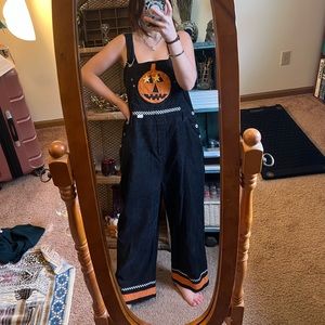 Pumpkin Overalls